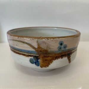 Bob Hanlin Pottery Bowl MCM Oklahoma City Artist